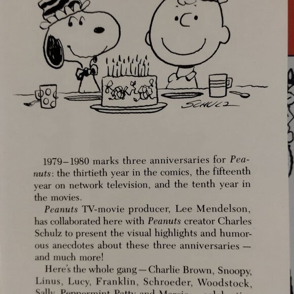 Vintage 1979-80 Happy Birthday Charley Brown Hardcover Book - Picture 3 of 10